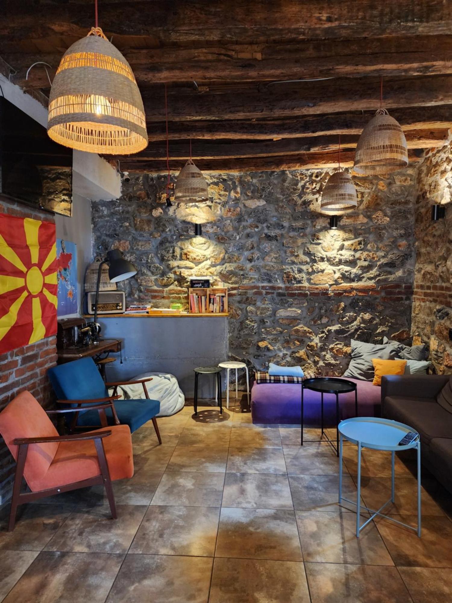 Old Town Hostel Ohrida Exterior foto